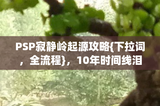 10年时间线泪目真相揭晓图片