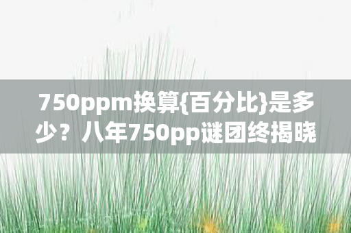 八年750pp谜团终揭晓图片