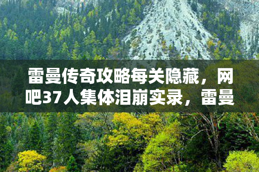 雷曼传奇攻略每关隐藏,网吧37人集体泪崩实录,雷曼传奇这关到底藏着什么让大神都绷不住的秘密? 雷曼传奇攻略每关隐藏,网吧37人集体泪崩实录,雷曼传奇这关到底藏着什么让大神都绷不住的秘密?