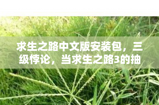 求生之路中文版安装包,三级悖论,当求生之路3的抽卡选择撕裂灵魂震颤的自由幻境 求生之路中文版安装包,三级悖论,当求生之路3的抽卡选择撕裂灵魂震颤的自由幻境