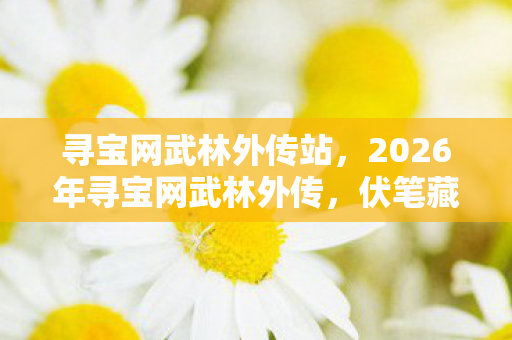 2026年寻宝网武林外传图片