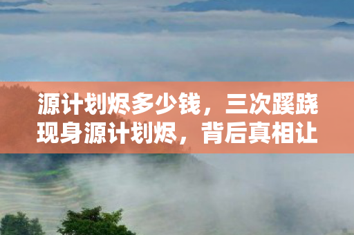 源计划烬多少钱,三次蹊跷现身源计划烬,背后真相让人后背发凉! 源计划烬多少钱,三次蹊跷现身源计划烬,背后真相让人后背发凉!