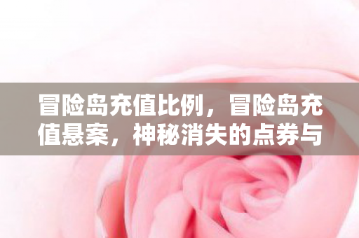 冒险岛充值比例，冒险岛充值悬案，神秘消失的点券与困兽十年的灵魂线索