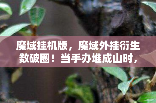 魔域挂机版，魔域外挂衍生数破圈！当手办堆成山时，我冰箱里竟藏着意想不到的惊喜