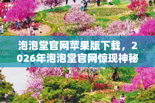 2026年泡泡堂官网惊现神秘彩蛋图片