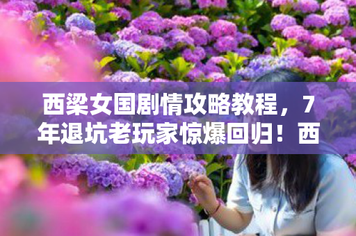 西梁女国3大隐藏玩法竟颠覆认知图片