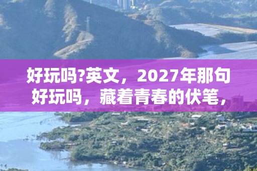 2027年那句好玩吗图片