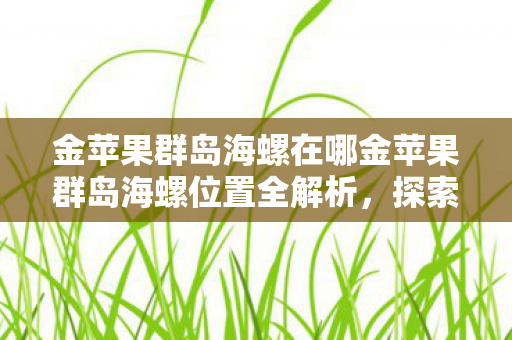 金苹果群岛海螺在哪金苹果群岛海螺位置全解析,探索隐藏的海螺宝藏,金苹果群岛海螺位置全解析,探索隐藏的海螺宝藏 金苹果群岛海螺在哪金苹果群岛海螺位置全解析,探索隐藏的海螺宝藏,金苹果群岛海螺位置全解析,探索隐藏的海螺宝藏