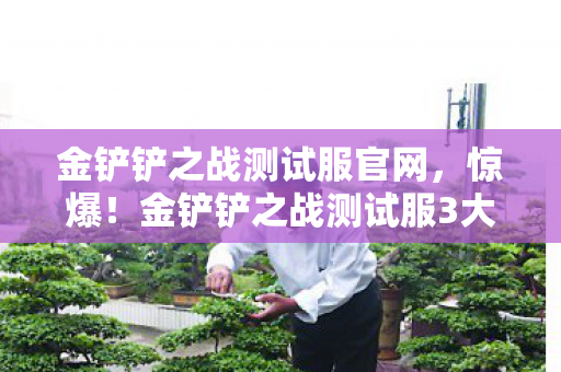 金铲铲之战测试服官网,惊爆!金铲铲之战测试服3大隐藏机制曝光,99%玩家竟不知? 金铲铲之战测试服官网,惊爆!金铲铲之战测试服3大隐藏机制曝光,99%玩家竟不知?