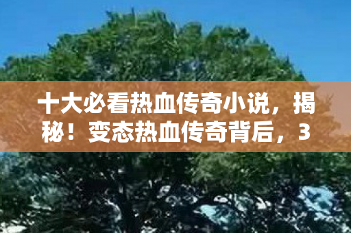 十大必看热血传奇小说,揭秘!变态热血传奇背后,3大隐藏设计竟让百万玩家集体破防? 十大必看热血传奇小说,揭秘!变态热血传奇背后,3大隐藏设计竟让百万玩家集体破防?