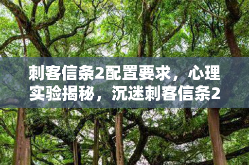 刺客信条2配置要求，心理实验揭秘，沉迷刺客信条2三年，细思极恐的自我囚禁