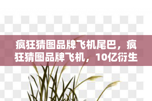 疯狂猜图品牌飞机尾巴,疯狂猜图品牌飞机,10亿衍生数据破圈,跨界联动意想不到! 疯狂猜图品牌飞机尾巴,疯狂猜图品牌飞机,10亿衍生数据破圈,跨界联动意想不到!