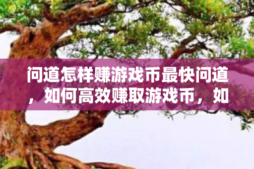 问道怎样赚游戏币最快问道，如何高效赚取游戏币，如何高效赚取问道游戏币？
