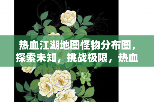 热血江湖地图怪物分布图图片