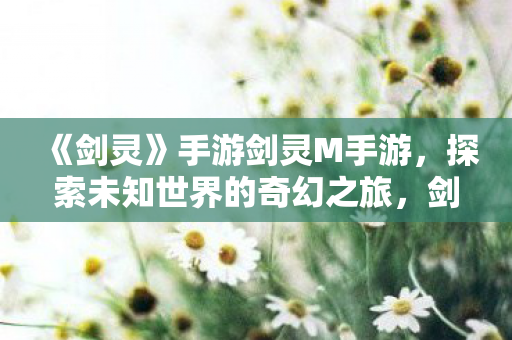 《剑灵》手游剑灵M手游，探索未知世界的奇幻之旅，剑灵手游，探索未知世界的奇幻之旅