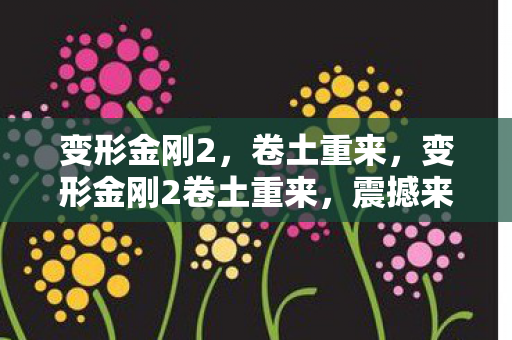 变形金刚2，卷土重来，变形金刚2卷土重来，震撼来袭！