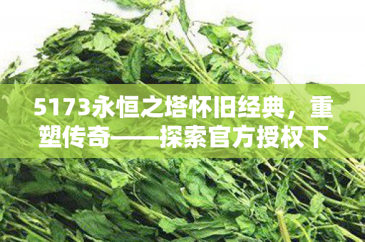 5173永恒之塔怀旧经典,重塑传奇——探索官方授权下的游戏交易新生态,重塑传奇,5173打造永恒之塔怀旧经典,探索官方授权下的游戏交易新生态 5173永恒之塔怀旧经典,重塑传奇——探索官方授权下的游戏交易新生态,重塑传奇,5173打造永恒之塔怀旧经典,探索官方授权下的游戏交易新生态