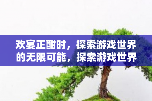欢宴正酣时，探索游戏世界的无限可能，探索游戏世界的无限可能，欢宴正酣时