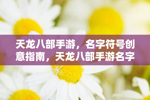 天龙八部手游,名字符号创意指南,天龙八部手游名字符号创意指南,打造独特角色名称 天龙八部手游,名字符号创意指南,天龙八部手游名字符号创意指南,打造独特角色名称
