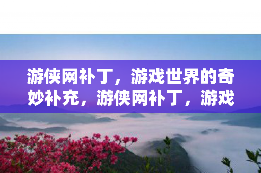 游侠网补丁，游戏世界的奇妙补充，游侠网补丁，游戏世界的奇妙补充