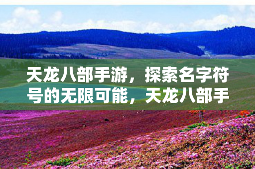 天龙八部手游，探索名字符号的无限可能，天龙八部手游，探索名字符号的无限可能