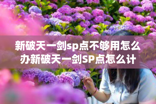 新破天一剑sp点不够用怎么办新破天一剑SP点怎么计算图片