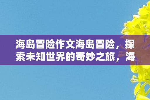 海岛冒险作文海岛冒险，探索未知世界的奇妙之旅，海岛冒险，探索未知世界的奇妙之旅