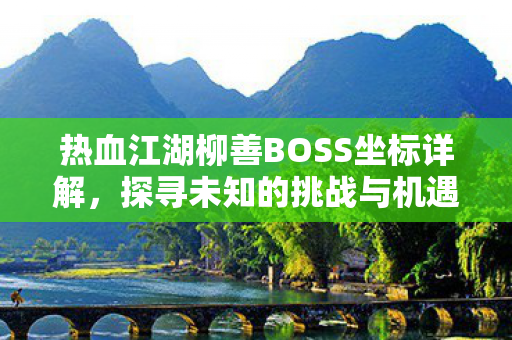 热血江湖柳善BOSS坐标详解，探寻未知的挑战与机遇，热血江湖柳善BOSS坐标全解析，挑战与机遇的未知之旅