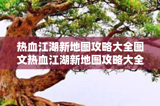 热血江湖新地图攻略大全图文热血江湖新地图攻略大全，热血江湖新地图攻略大全