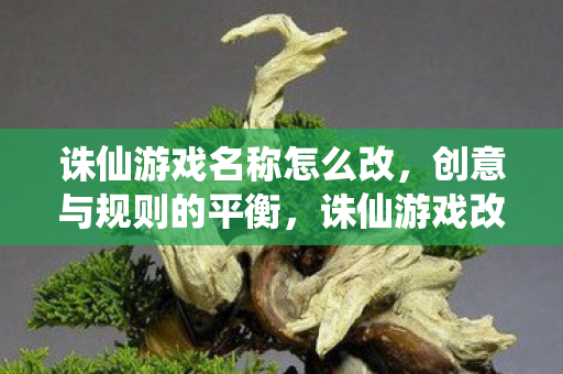 诛仙游戏名称怎么改,创意与规则的平衡,诛仙游戏改名,如何在创意与规则间找到平衡? 诛仙游戏名称怎么改,创意与规则的平衡,诛仙游戏改名,如何在创意与规则间找到平衡?