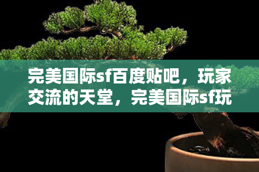 完美国际sf百度贴吧，玩家交流的天堂，完美国际sf玩家交流天堂，百度贴吧