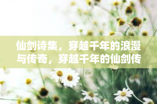仙剑诗集，穿越千年的浪漫与传奇，穿越千年的仙剑传奇，浪漫诗篇与传奇故事