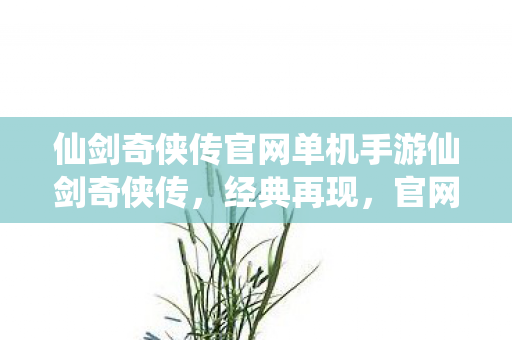 仙剑奇侠传官网单机手游仙剑奇侠传，经典再现，官网带你领略仙侠世界，仙剑奇侠传手游官网，经典再现，带你领略仙侠世界