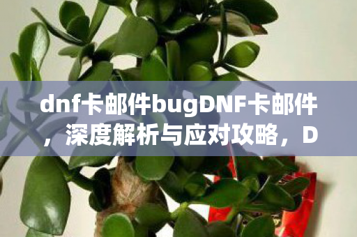 dnf卡邮件bugDNF卡邮件，深度解析与应对攻略，DNF卡邮件bug深度解析与应对攻略