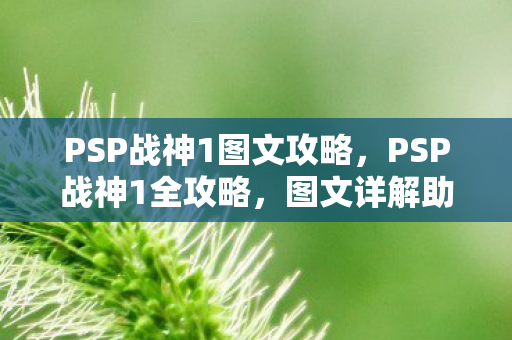 PSP战神1图文攻略,PSP战神1全攻略,图文详解助你轻松通关 PSP战神1图文攻略,PSP战神1全攻略,图文详解助你轻松通关