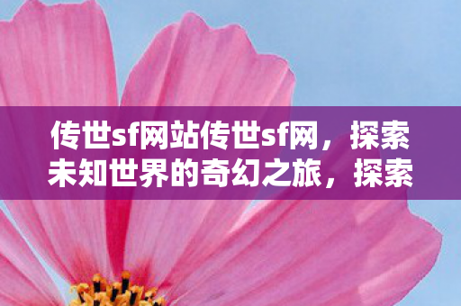 传世sf网站传世sf网，探索未知世界的奇幻之旅，探索未知世界的奇幻之旅，传世sf网站