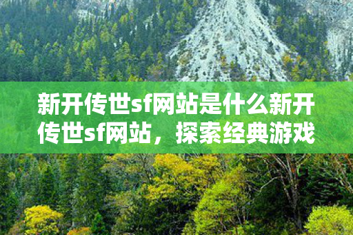 新开传世sf网站是什么新开传世sf网站,探索经典游戏的全新世界,探索经典游戏新境界,新开传世sf网站 新开传世sf网站是什么新开传世sf网站,探索经典游戏的全新世界,探索经典游戏新境界,新开传世sf网站