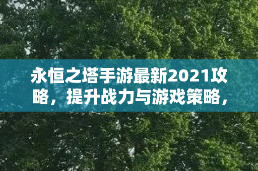 永恒之塔手游最新2021攻略图片