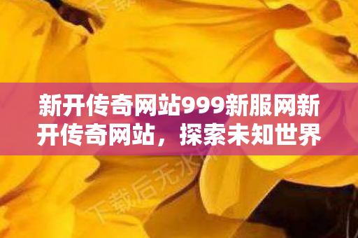 新开传奇网站999新服网新开传奇网站，探索未知世界的奇妙之旅，探索未知世界的奇妙之旅，999新服网新开传奇网站
