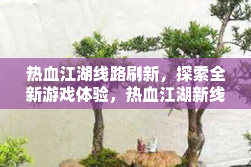 热血江湖线路刷新，探索全新游戏体验，热血江湖新线路开启，探索未知游戏体验