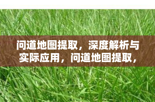 问道地图提取,深度解析与实际应用,问道地图提取,深度解析与实际应用 问道地图提取,深度解析与实际应用,问道地图提取,深度解析与实际应用