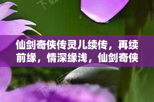 仙剑奇侠传灵儿续传，再续前缘，情深缘浅，仙剑奇侠传灵儿续传，情深缘浅再续前缘