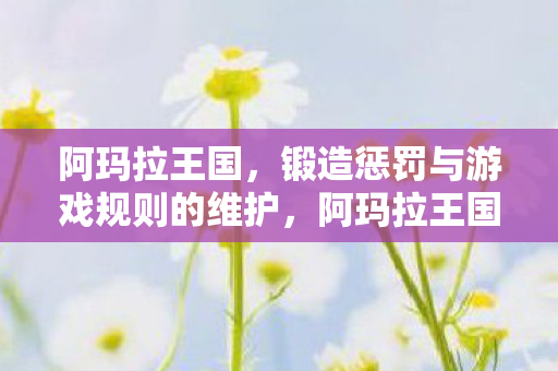 锻造惩罚与游戏规则的维护图片