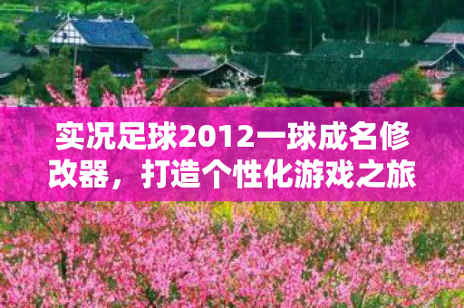 实况足球2012一球成名修改器,打造个性化游戏之旅,实况足球2012一球成名修改器,个性化游戏之旅的打造工具 实况足球2012一球成名修改器,打造个性化游戏之旅,实况足球2012一球成名修改器,个性化游戏之旅的打造工具
