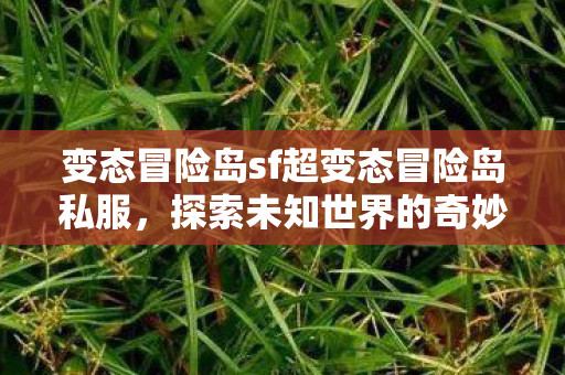 变态冒险岛sf超变态冒险岛私服，探索未知世界的奇妙之旅，探索未知世界的奇妙之旅，变态冒险岛sf超变态冒险岛私服