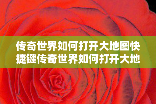 传奇世界如何打开大地图快捷键传奇世界如何打开大地图，传奇世界，快速打开大地图的快捷键