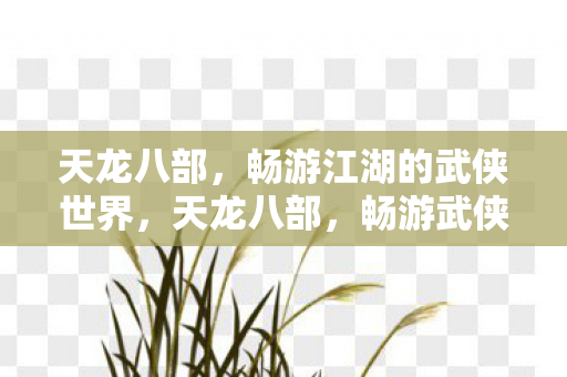 天龙八部，畅游江湖的武侠世界，天龙八部，畅游武侠江湖的奇幻之旅