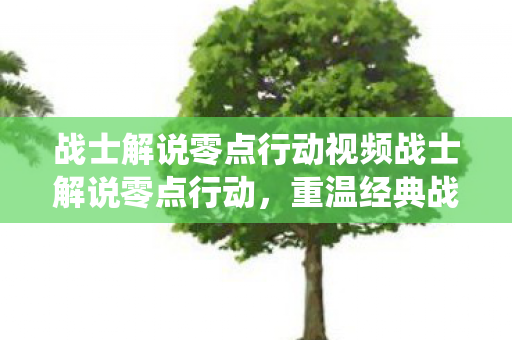 战士解说零点行动视频战士解说零点行动，重温经典战役，感受游戏魅力，重温经典战役，感受游戏魅力，战士解说零点行动视频