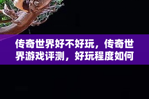 传奇世界好不好玩，传奇世界游戏评测，好玩程度如何？