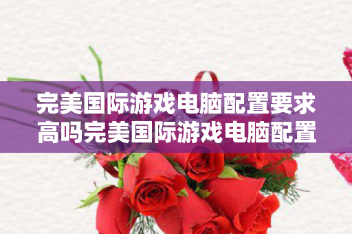 完美国际游戏电脑配置要求高吗完美国际游戏电脑配置要求,完美国际游戏电脑配置要求解析 完美国际游戏电脑配置要求高吗完美国际游戏电脑配置要求,完美国际游戏电脑配置要求解析